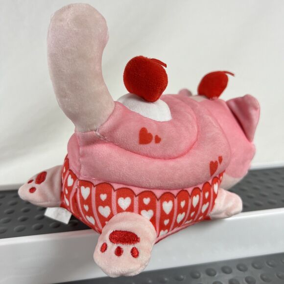 Aphmau MeeMeows Litter 3 Pink Cherry Cupcake Cat 6" Plush Valentines - Picture 5 of 12